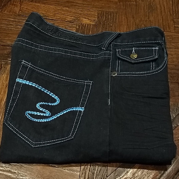 Men's🧔..M.Gordor jeans short sz(W3-L14) - Picture 4 of 5